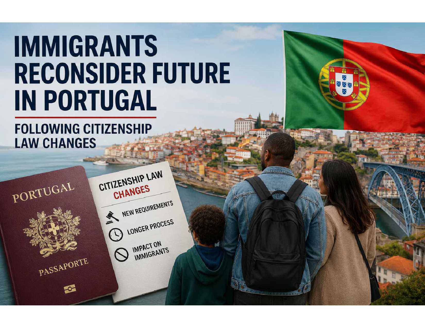 Immigrants Reconsider Future in Portugal Following Citizenship Law Changes